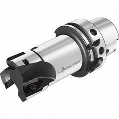 Walter - 50mm Cut Diam, 20mm Max Depth of Cut, 80mm Shank Diam, 141.9mm OAL, Indexable Square Shoulder End Mill - HSK80A Taper Shank, 0° Lead Angle, Through Coolant, Series M2131-H - Americas Industrial Supply