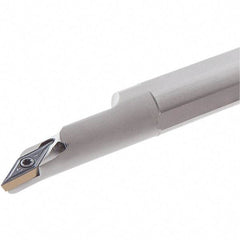 Iscar - SVJC, Left Hand Cut, 93° Lead Angle, 25mm Shank Height x 25mm Shank Width, Neutral Rake Indexable Turning Toolholder - 150mm OAL, VC.T Insert Compatibility, Series Isoturn - Americas Industrial Supply