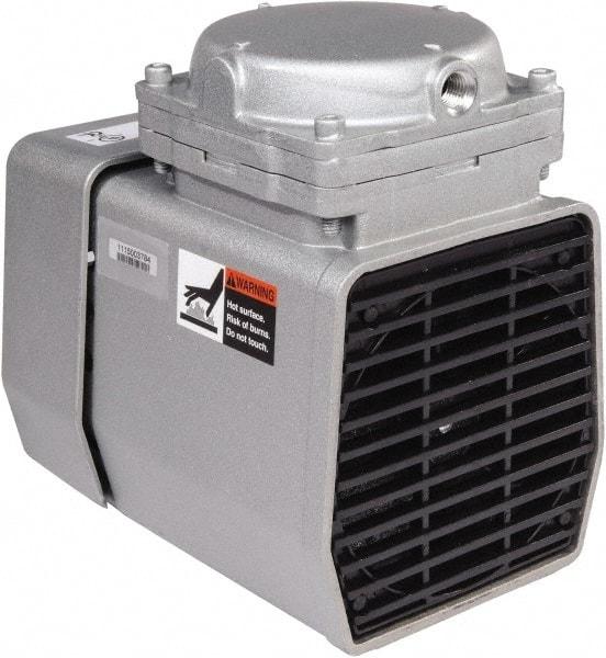 Gast - Diaphragm-Type Vacuum Pumps Horsepower: 1/8 Cubic Feet per Minute: 1.60 - Americas Industrial Supply