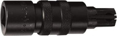 SK - 1/2" Drive Impact Locking Socket Extension - 3" OAL, Black Finish - Americas Industrial Supply