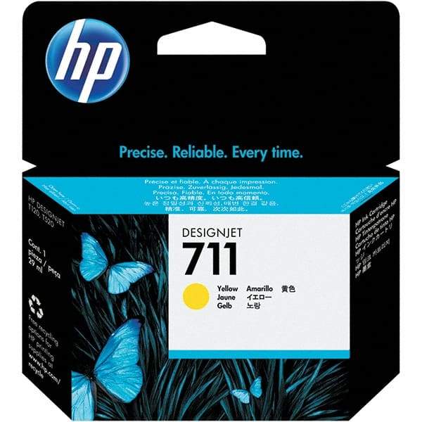 Hewlett-Packard - Yellow Ink Cartridge - Use with HP Designjet T520 ePrinter - Americas Industrial Supply