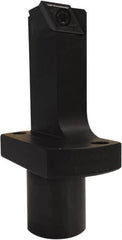 Kyocera - KSTB, Right Hand Cut, 3° Lead Angle, 22mm Shank Height x 22mm Shank Width, Positive Rake Indexable Turning Toolholder - 84.4mm OAL, DCET 325.., DCGT 32.5.. Insert Compatibility, Series KSTB - Americas Industrial Supply