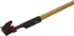 O-Cedar - 60" Standard Wood Snap-On Mop Handle - 1" Handle Diam, Use with Dust Mops - Americas Industrial Supply