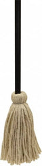 O-Cedar - White Deck Mop - 20" Long x 3-1/2" Wide Head, 48" Long Handle, Cotton Head - Americas Industrial Supply