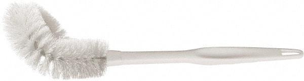 O-Cedar - 17" OAL Toilet Bowl Brush - Polypropylene Bristles, 1" Bristle Length, Plastic Handle, White - Americas Industrial Supply
