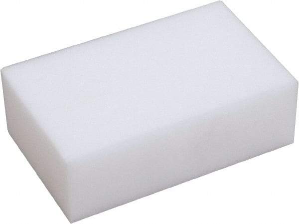 O-Cedar - 4-1/2" Long x 2-3/4" Wide x 1-1/2" Thick Eraser - Light-Duty, White - Americas Industrial Supply