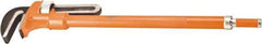 OPI - 48" Alloy Steel Telescopic Pipe Wrench - 8-1/4" Pipe Capacity - Americas Industrial Supply
