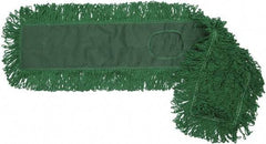O-Cedar - 48" Long x 5" Wide Cotton Dust Mop Head - Slip-On/Slip-Through Backing, Launderable - Americas Industrial Supply