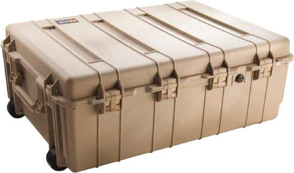 Pelican Products, Inc. - 27-1/8" Wide x 14-3/8" High, Shipping/Travel Case - Tan, Polypropylene - Americas Industrial Supply