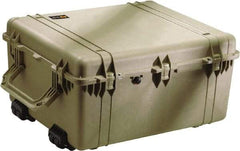Pelican Products, Inc. - 28-13/32" Wide x 17-21/32" High, Shipping/Travel Case - Olive, Polypropylene - Americas Industrial Supply