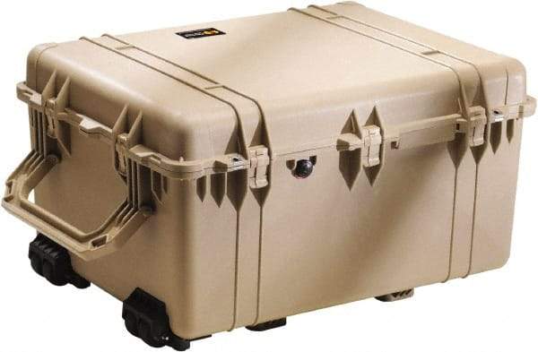 Pelican Products, Inc. - 24-7/32" Wide x 17-31/64" High, Shipping/Travel Case - Tan, Polypropylene - Americas Industrial Supply
