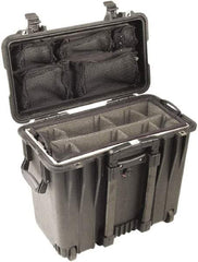 Pelican Products, Inc. - 12" Wide x 18" High, Top Loader Case - Black, Polypropylene - Americas Industrial Supply