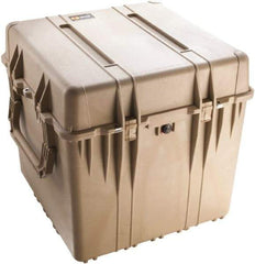 Pelican Products, Inc. - 26-1/2" Wide x 25-1/4" High, Cube Case - Tan, Polypropylene - Americas Industrial Supply