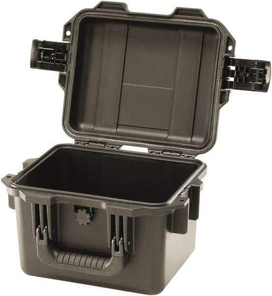 Pelican Products, Inc. - 9-51/64" Wide x 7-45/64" High, Clamshell Hard Case - Black, HPX High Performance Resin - Americas Industrial Supply