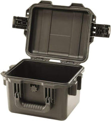 Pelican Products, Inc. - 9-51/64" Wide x 7-45/64" High, Clamshell Hard Case - Black, HPX High Performance Resin - Americas Industrial Supply