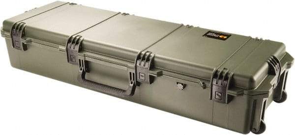 Pelican Products, Inc. - 16-1/2" Wide x 9-13/64" High, Long Gun Case - Olive, HPX High Performance Resin - Americas Industrial Supply
