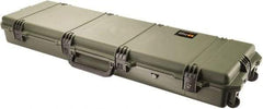Pelican Products, Inc. - 16-1/2" Wide x 6-45/64" High, Long Gun Case - Olive, HPX High Performance Resin - Americas Industrial Supply