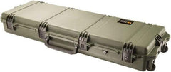 Pelican Products, Inc. - 16-1/2" Wide x 6-45/64" High, Long Gun Case - Olive, HPX High Performance Resin - Americas Industrial Supply