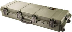 Pelican Products, Inc. - 16-1/2" Wide x 6-45/64" High, Long Gun Case - Olive, HPX High Performance Resin - Americas Industrial Supply