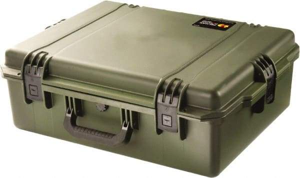 Pelican Products, Inc. - 19-45/64" Wide x 8-39/64" High, Clamshell Hard Case - Olive, HPX High Performance Resin - Americas Industrial Supply