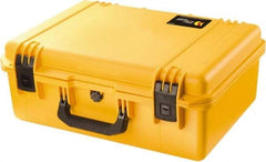 Pelican Products, Inc. - 16" Wide x 8-19/64" High, Clamshell Hard Case - Yellow, HPX High Performance Resin - Americas Industrial Supply