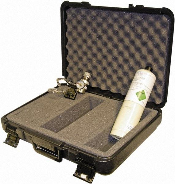 GfG - LEL, Oxygen, Carbon Monoxide Calibration Gas - Steel Cylinder, Includes Calibration Adapter, Tubing, 3-Way Calibration Gas, ABS Carrying Case & Fixed Flow Regulator - Americas Industrial Supply