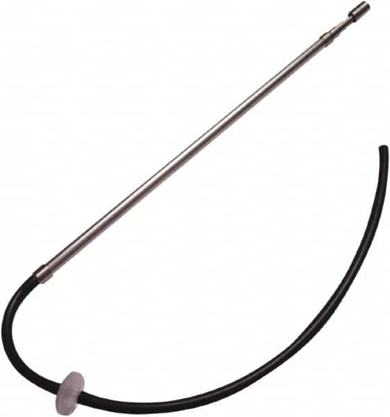 GfG - 4-1/2' Long Gas Detector Telescopic Probe - Stainless Steel - Americas Industrial Supply