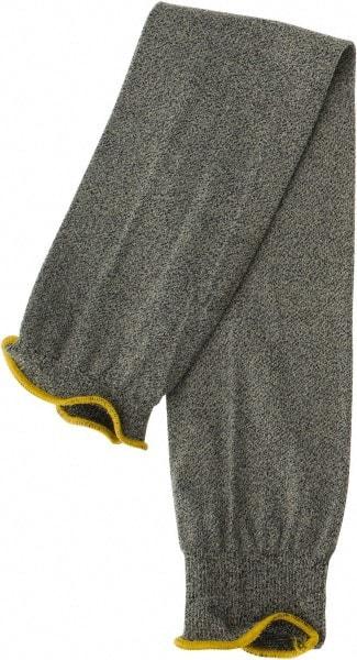 Wells Lamont - Size 24, Gray Fiber Cut Resistant Sleeve - 24" Long Sleeve, Cut Resistance Level 3, Elastic Opening at Both Ends - Americas Industrial Supply