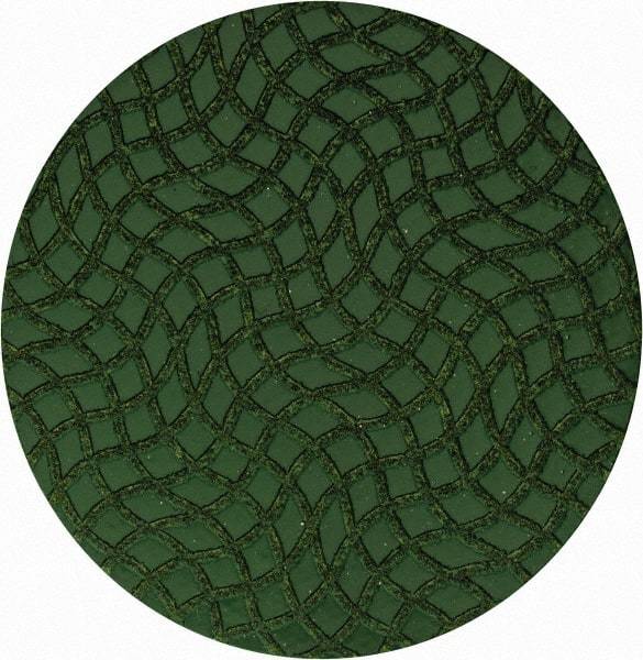 Norton - 3" Disc Diam, 60 Grit, Diamond Quick Change Disc - Type R Attaching System, Coated, Green, Coarse Grade - Americas Industrial Supply