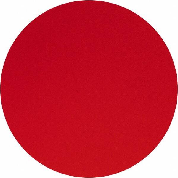 Norton - 12" Diam, 120 Grit Ceramic Adhesive PSA Disc - Medium Grade, Orange, Y Weighted Backing, Flexible - Americas Industrial Supply