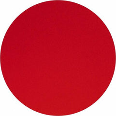 Norton - 12" Diam, 120 Grit Ceramic Adhesive PSA Disc - Medium Grade, Orange, Y Weighted Backing, Flexible - Americas Industrial Supply