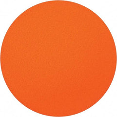 Norton - 20" Diam, 50 Grit Ceramic Adhesive PSA Disc - Coarse Grade, Orange, Y Weighted Backing, Flexible - Americas Industrial Supply