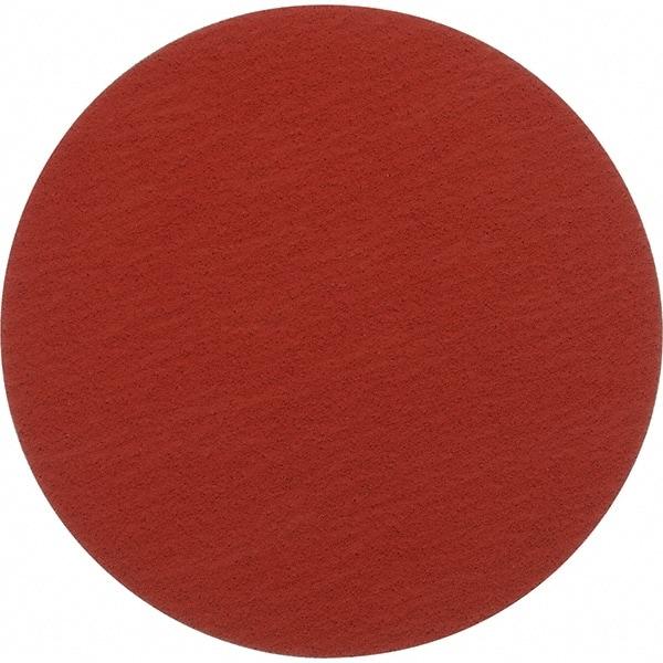 Norton - 12" Diam, 40 Grit Ceramic Adhesive PSA Disc - Very Coarse, Orange, Y Weighted Cloth Backing - Americas Industrial Supply