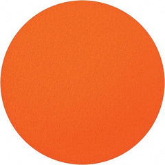 Norton - 12" Diam, 50 Grit Ceramic Adhesive PSA Disc - Coarse Grade, Orange, Y Weighted Backing, Flexible - Americas Industrial Supply