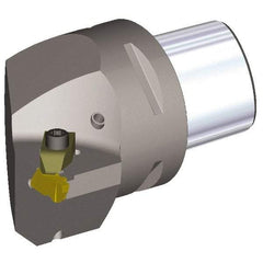 Kennametal - NG4L Insert, 65mm Head Length, Modular Grooving Cutting Unit Head - Right Hand Cut, System Size PSC63, Through Coolant, Series Top Notch - Americas Industrial Supply