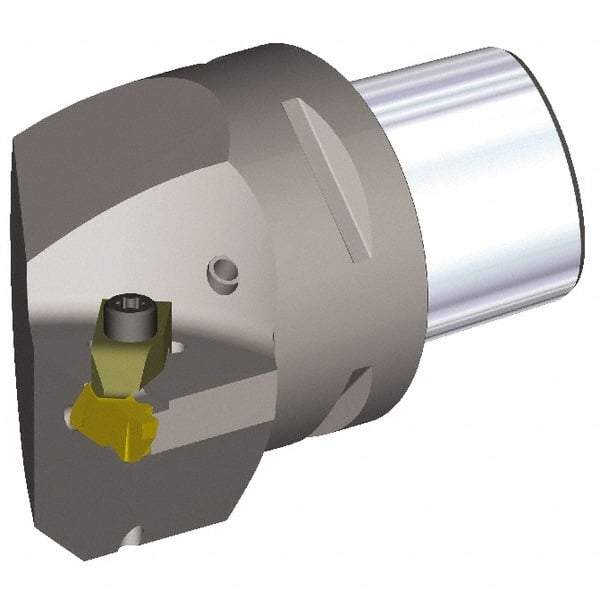 Kennametal - NG4R Insert, 65mm Head Length, Modular Grooving Cutting Unit Head - Left Hand Cut, System Size PSC63, Through Coolant, Series Top Notch - Americas Industrial Supply