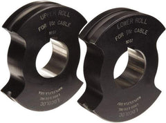 Loos & Co. - 7/32" Straight Shank Terminal Roll Die - Metal/Black - Americas Industrial Supply