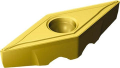 Sandvik Coromant - TRVB1308 F Grade 1525 Cermet Turning Insert - TiCN/TiN Finish, 35° Triangle, 13mm Inscr Circle, 4.53mm Thick, 1/32" Corner Radius - Americas Industrial Supply
