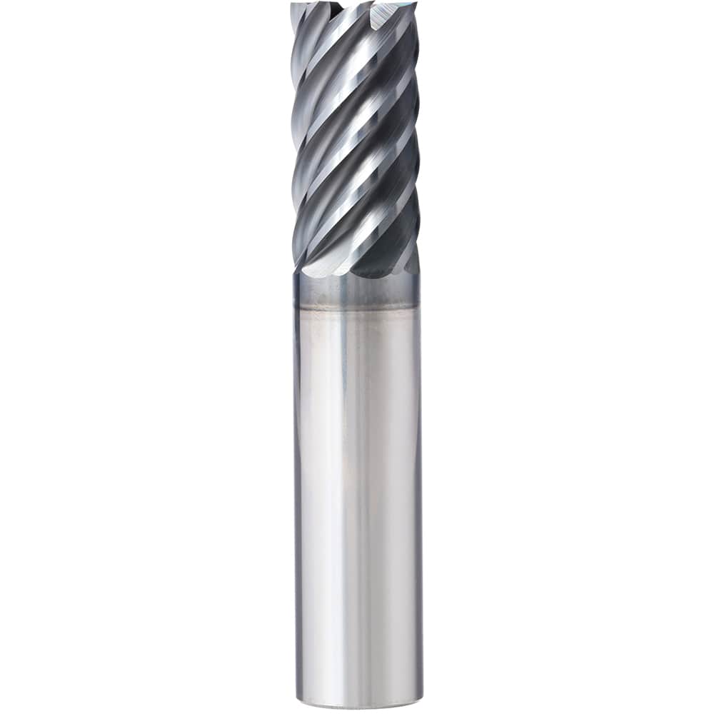 Supermill - Corner Radius & Corner Chamfer End Mills; Mill Diameter (Inch): 1 ; Mill Diameter (Decimal Inch): 1 ; End Type: Corner Radius ; Number of Flutes: 7 ; Material: Solid Carbide ; Finish/Coating: AlCrN - Exact Industrial Supply
