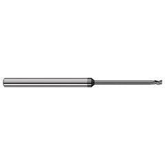 Harvey Tool - Square End Mills Mill Diameter (Decimal Inch): 0.0250 Length of Cut (Decimal Inch): 0.0370 - Americas Industrial Supply