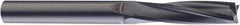 SGS - 12mm, 38mm LOC, 12mm Shank Diam, 89mm OAL, 4 Flute, Solid Carbide Square End Mill - Single End, Uncoated, Spiral Flute, Variable° Helix, Centercutting, Right Hand Cut, Right Hand Flute, Series 27M - Americas Industrial Supply