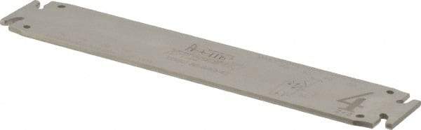 Iscar - 1.38" Blade Height, 0.98" Blade Width, 7.087" OAL, Neutral Cut, Double End Indexable Cut-Off Blade - TGSU Blade, Tang-GripIQ Series - Americas Industrial Supply