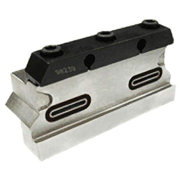 Iscar - Tool Block Style TGTBU, 1.26" Blade Height, 3.937" OAL, 2.03"& OAH, Indexable Cutoff Blade Tool Block - 3/4" Shank Height, 0.787" Shank Width, Through Coolant, Series JetHPLine - Americas Industrial Supply