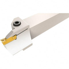 Iscar - HFH, External, Left Hand, 14mm Max Depth of Cut, 5mm Max Groove Width, Indexable Grooving Tool Holder - HFP.., HGPL Insert Compatibility, 25mm Shank Height, 25mm Shank Width, 150mm OAL - Americas Industrial Supply