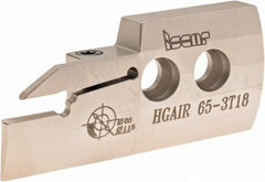 Iscar - 3" Groove Width, 18mm Max Depth of Cut, Right Hand Cut, HGAI Indexable Grooving Blade - GRIP, GRIP (Full Radius), HGN-C, HGN-J, HGN-UT Insert Style, Series Heliface - Americas Industrial Supply