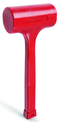 64 oz Dead Blow Hammer- 2-5/8'' Head Diameter Coated Steel Handle - Americas Industrial Supply