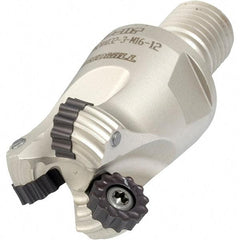 Iscar - 40mm Cutting Diam, 6mm Max Depth of Cut, Modular Connection Indexable Copy End Mill - 4 Inserts, RCMT/RCCT-MO, RCMT/RCMW/RCCW-FW, RCMW/RCCW-MO Insert, ERW-M Toolholder, Through Coolant - Americas Industrial Supply