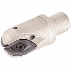 Iscar - 25mm Cut Diam, 20mm Max Depth of Cut, 57mm OAL, Indexable Ball Nose End Mill - 40mm Head Length, T15 Modular Connection, BCM-MM Toolholder, BCR Insert - Americas Industrial Supply