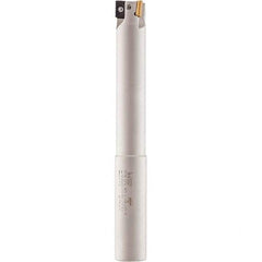 Iscar - 1-1/4" Cut Diam, 0.708" Max Depth of Cut, 1-1/4" Shank Diam, 8" OAL, Indexable Square Shoulder End Mill - P290 AC.T 1806.. Inserts, Weldon Shank, 0° Lead Angle, Through Coolant, Series MillShred - Americas Industrial Supply