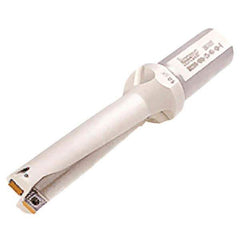 Iscar - 84mm Max Drill Depth, 4xD, 21mm Diam, Indexable Insert Drill - 2 Inserts, 25mm Shank Diam, Straight Shank - Americas Industrial Supply